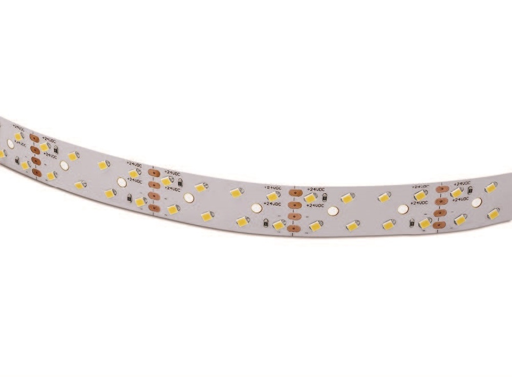 LED лента ВАРТОН 20W/m 24V 4000K 5m x 20mm IP20 SMD2835 160 LED/м (упаковка 5м)