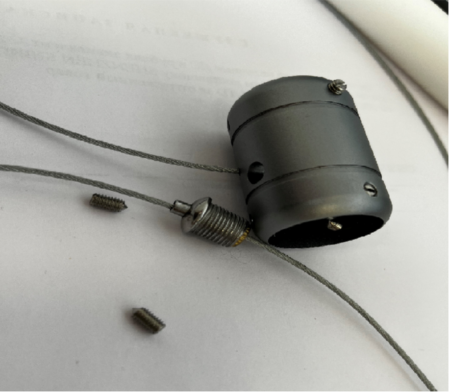 Подвес алюминий -  коннектор для LED ленты "ВАРТОН" 360