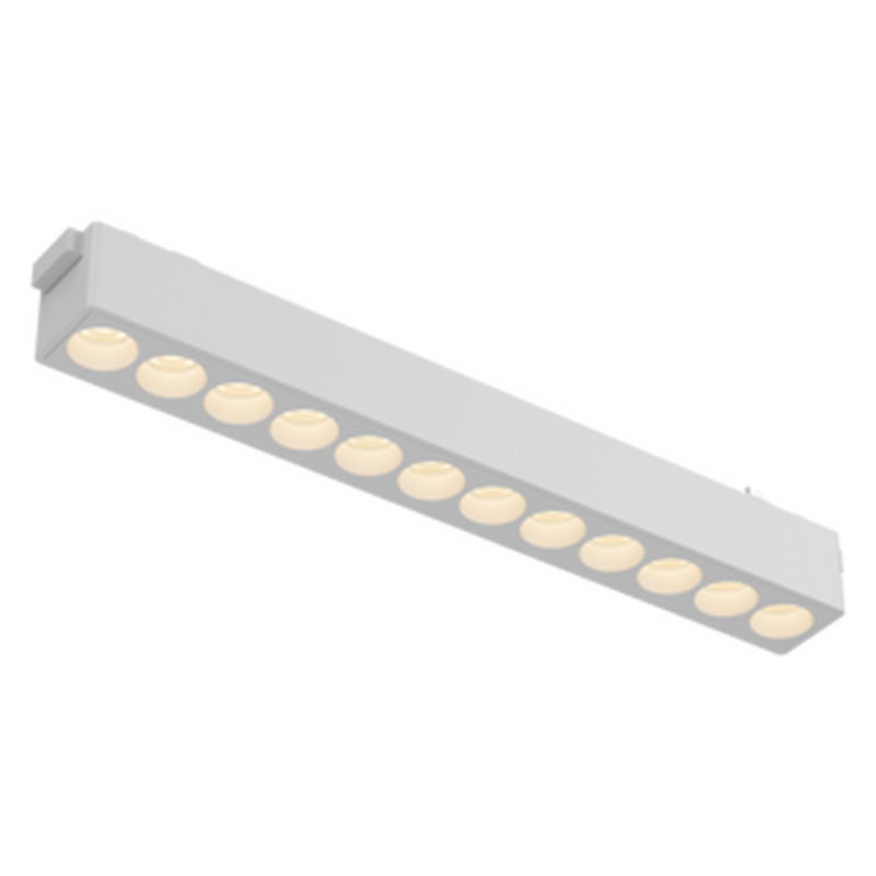 Светодиодный светильник VARTON трековый линейный Comfort L230 для магнитной системы Galakti 230х26х24 мм 12 Вт 4000 K 24° CRI>90 белый