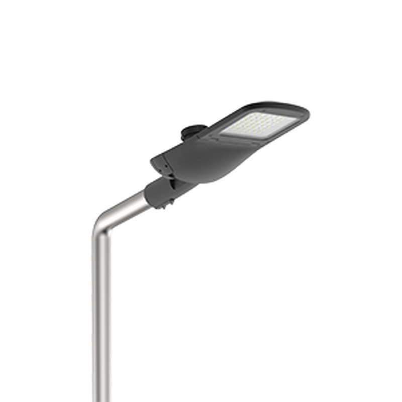 Светодиодный светильник VARTON уличный Tornado Urban крепление на консоль 30 Вт 4000 K 1..10V NEMA RAL9005 черный муар