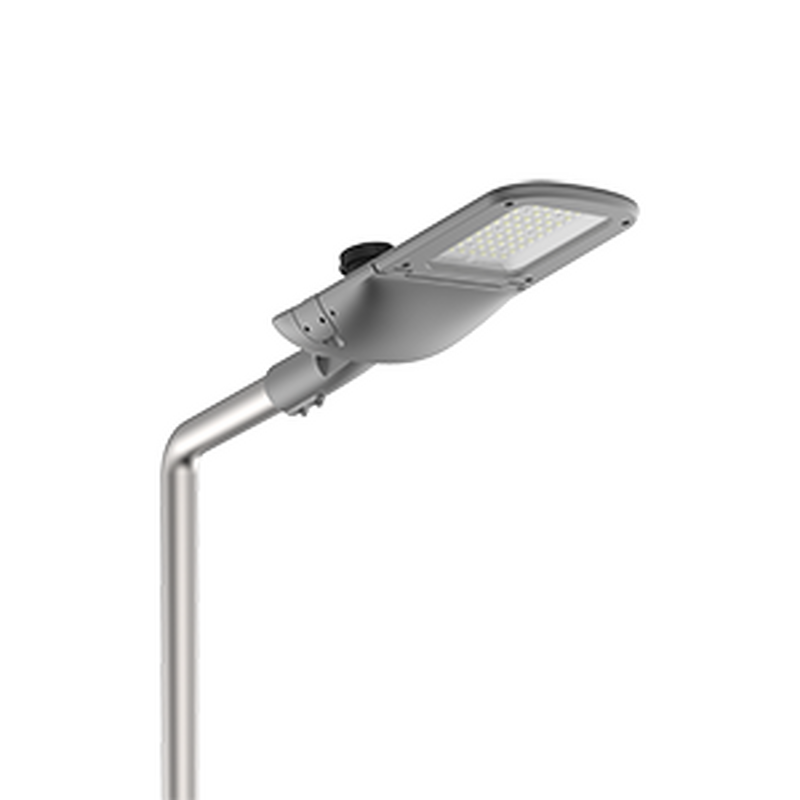 Светодиодный светильник VARTON уличный Tornado Yard крепление на консоль 80 Вт 5000 K 1..10V NEMA RAL7045 серый муар